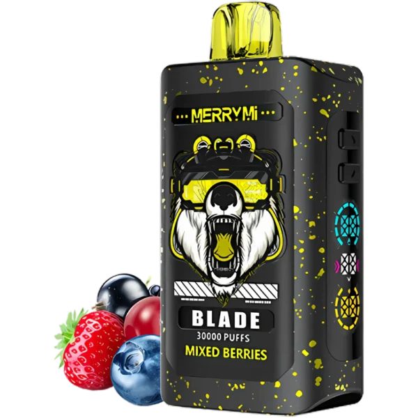 Jednorazowy e-papieros Blade 30K smak Mixed Berries (owoce leśne).