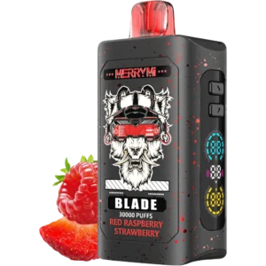 Jednorazowy e-papieros Blade 30K smak Red Raspberry Strawberry (malina i truskawka).