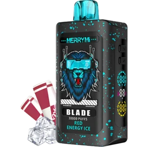 Jednorazowy e-papieros Blade 30K smak Red Energy Ice (mrożony energetyk).