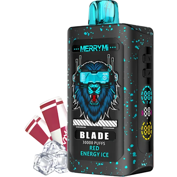 Jednorazowy e-papieros Blade 30K smak Red Energy Ice (mrożony energetyk).