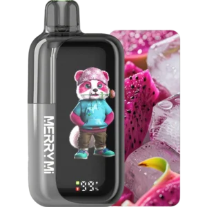 Jednorazowy e-papieros Panda-X 40K smak Dragonfruit Ice (smoczy owoc z chłodzikiem).
