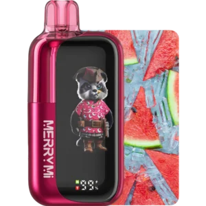 Jednorazowy e-papieros Panda-X 40K smak Lush Ice (mrożony arbuz).