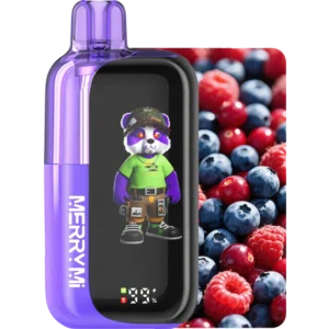Jednorazowy e-papieros Panda-X 40K smak Mixed Berries (owoce leśne).